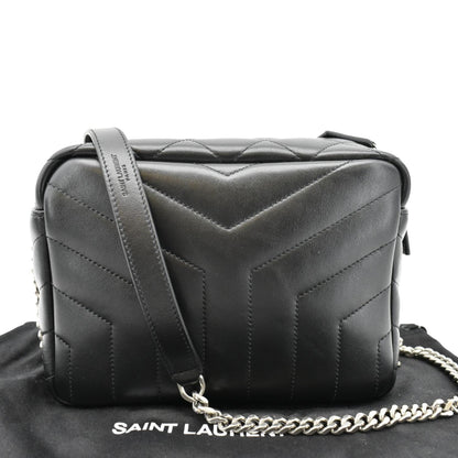 Saint Laurent Loulou Quilted Black Crossbody