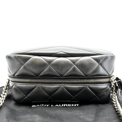 Saint Laurent Loulou Quilted Black Crossbody