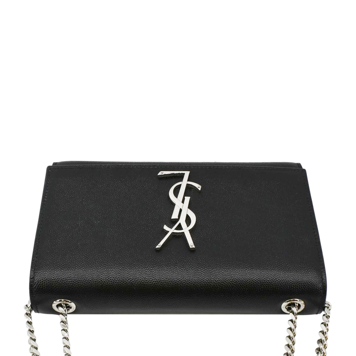 Saint Laurent Kate Leather Black Crossbody Style 20
