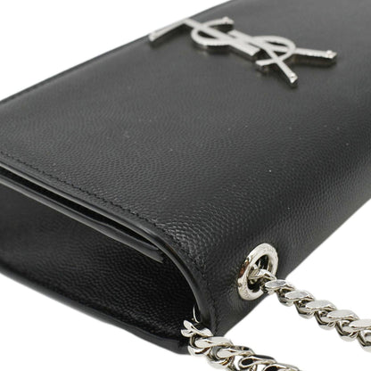 Saint Laurent Kate Leather Black Crossbody Style 20