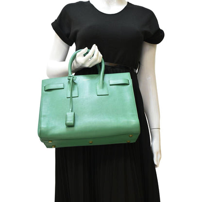 Saint Laurent Sac De Jour Leather Red Shoulder Bag Style 4
