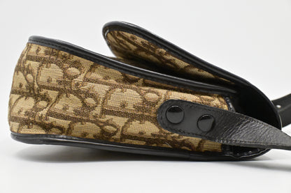 Dior Shoulder Bag in Brown Oblique Canvas
