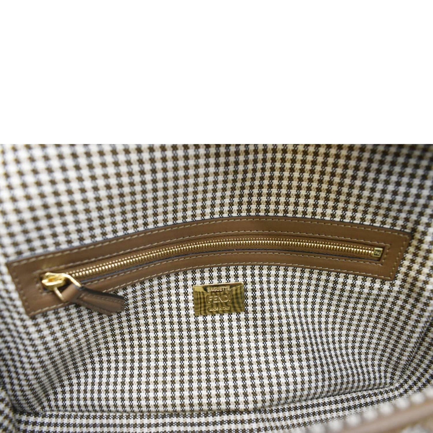 Fendi Baguette Zucca Red Shoulder Bag Style 21