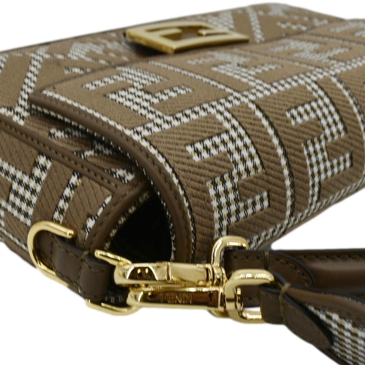 Fendi Baguette Zucca Red Shoulder Bag Style 21