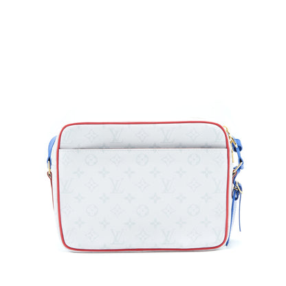 Louis Vuitton 2020 LV x NBA White Monogram Nil Messenger Bag