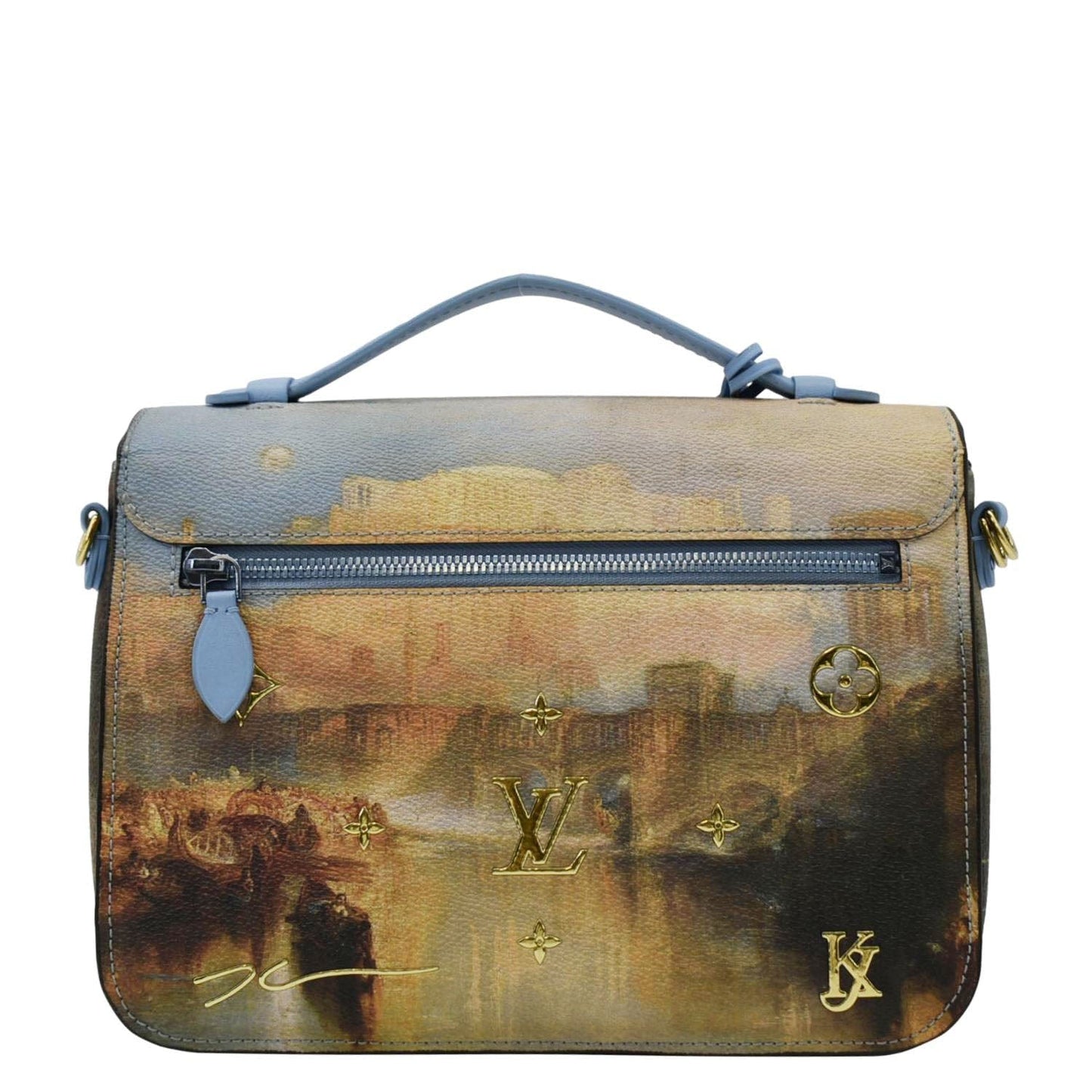 LOUIS VUITTON Masters Turner Metis Pochette Printed Canvas Shoulder Bag Multicolor