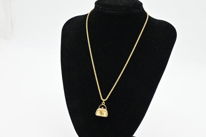 Dior CD Bag Necklace