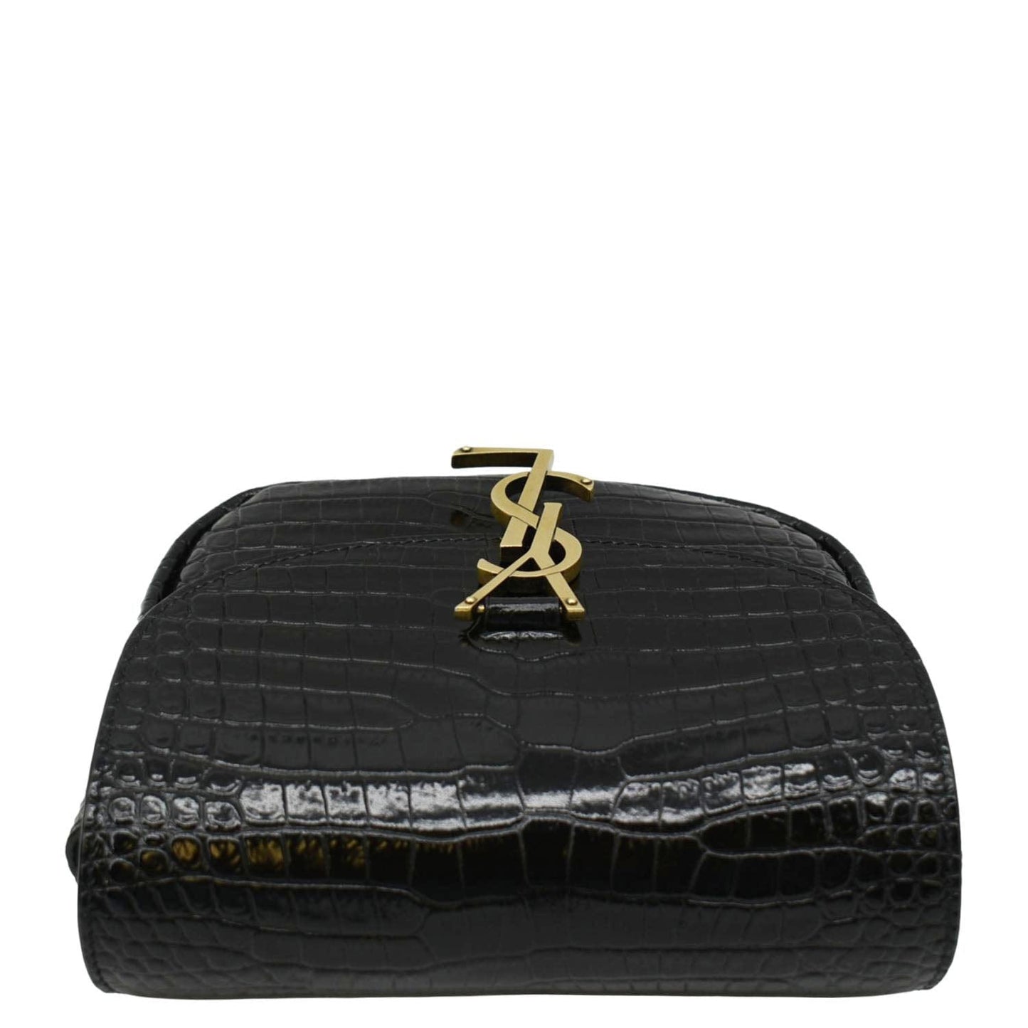 Saint Laurent Kaia Leather Black Handbag Style 2