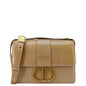 Christian Dior 30 Montaigne Flap Leather Crossbody Bag Brown