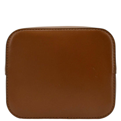 Fendi Mon Tresor Leather Brown Shoulder Bag