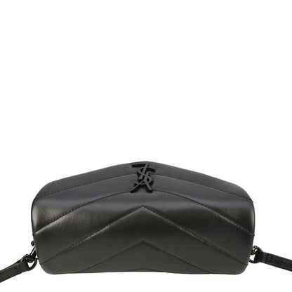 Saint Laurent Loulou Leather Black Crossbody Style 14