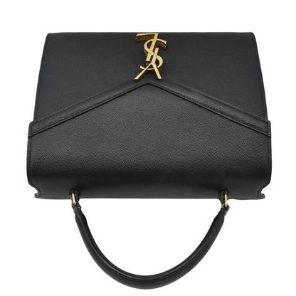 Saint Laurent Cassandra Leather Black Shoulder Bag Leather