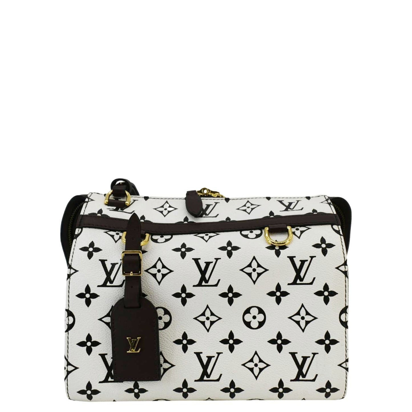 LOUIS VUITTON Amazon PM Monogram Canvas Crossbody Bag White Chocolate