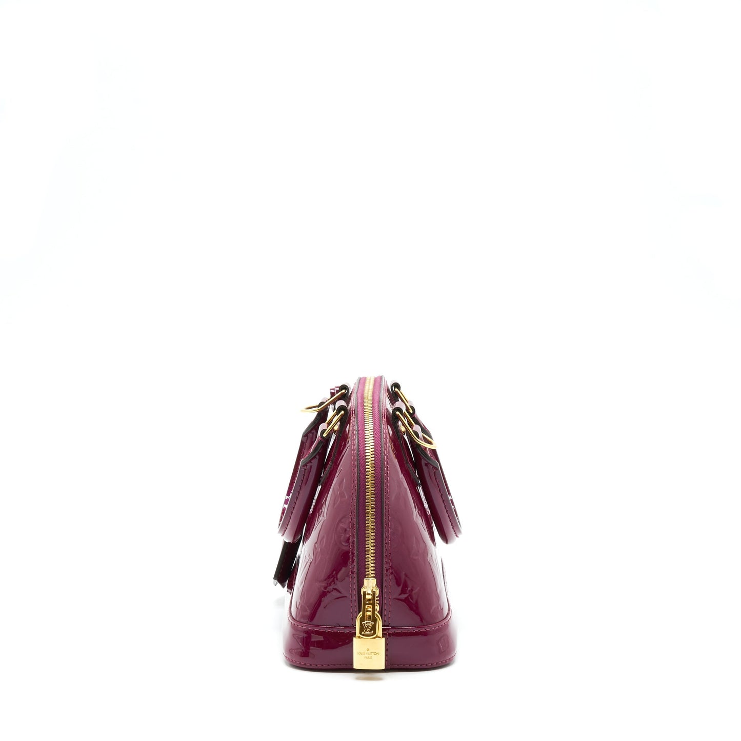 Louis Vuitton Alma BB Patent Purple GHW