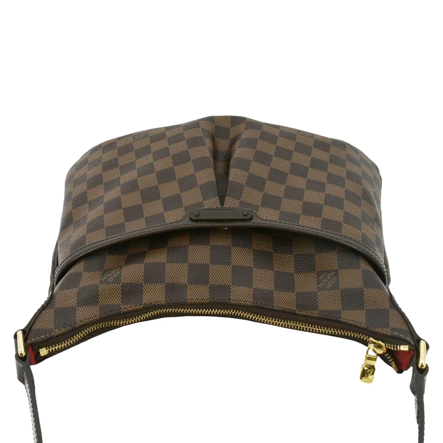 LOUIS VUITTON Bloomsbury Damier Ebene Crossbody Bag Brown