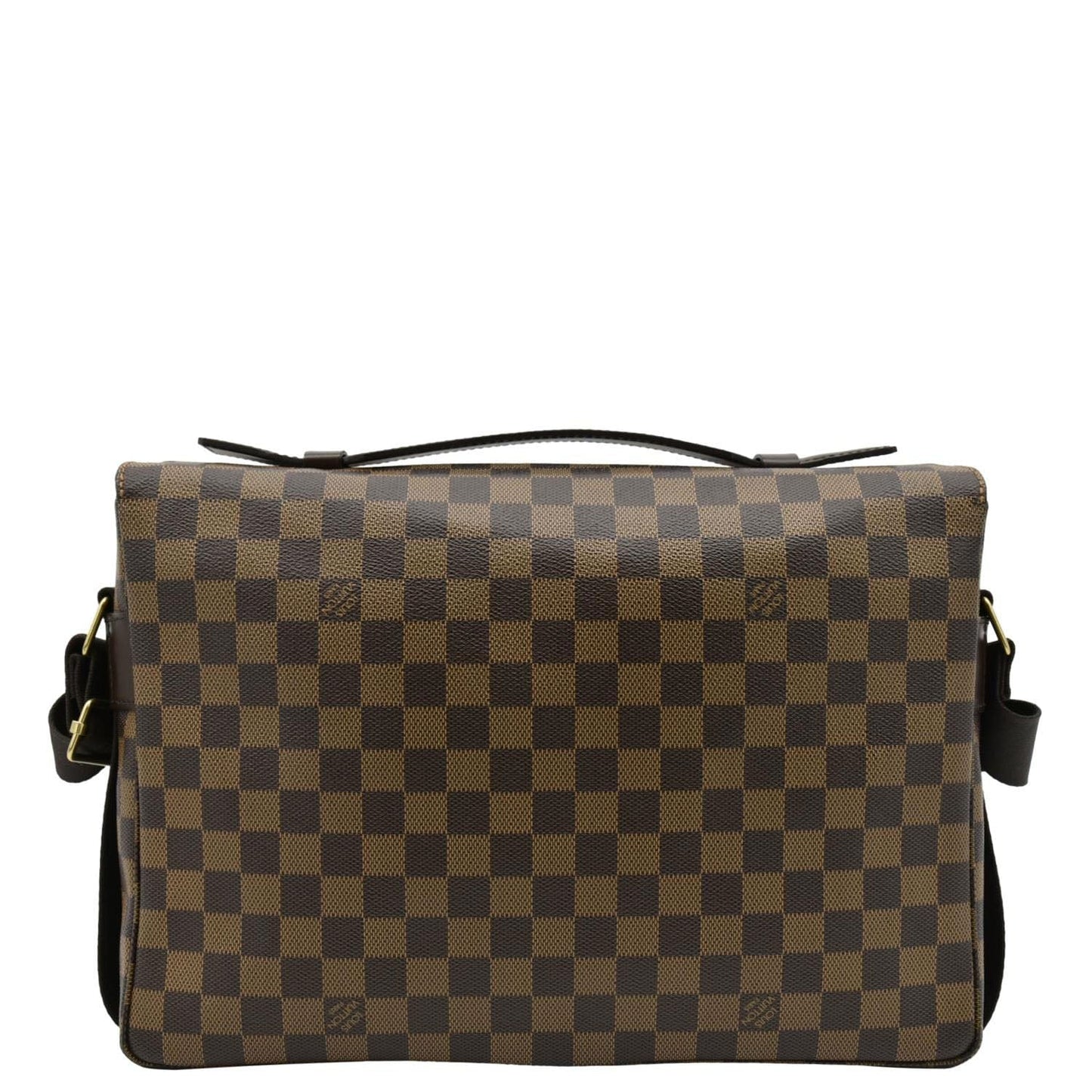 LOUIS VUITTON Broadway Damier Ebene Messenger Bag Brown
