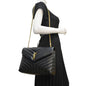 Saint Laurent Loulou Leather Black Crossbody Style 8