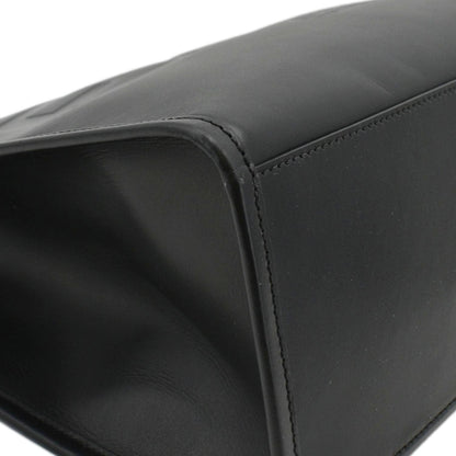 Fendi Sunshine Leather Black Tote Bag