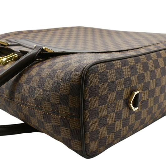 LOUIS VUITTON Nolita PM Damier Ebene Travel Bag Brown