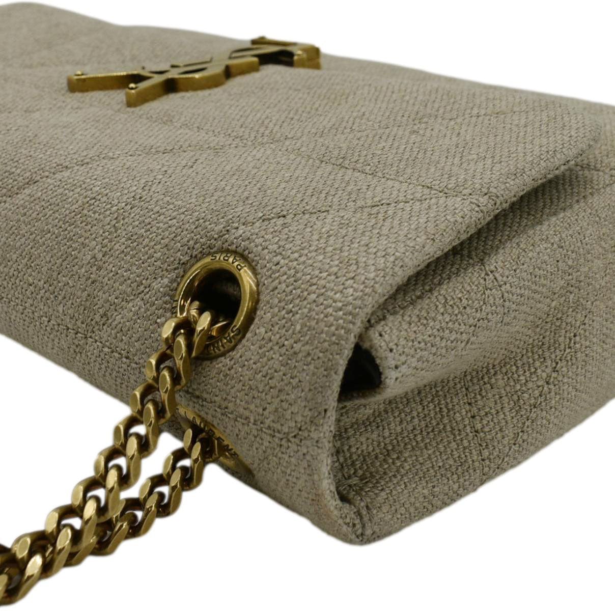 Saint Laurent Jamie Beige Shoulder Bag