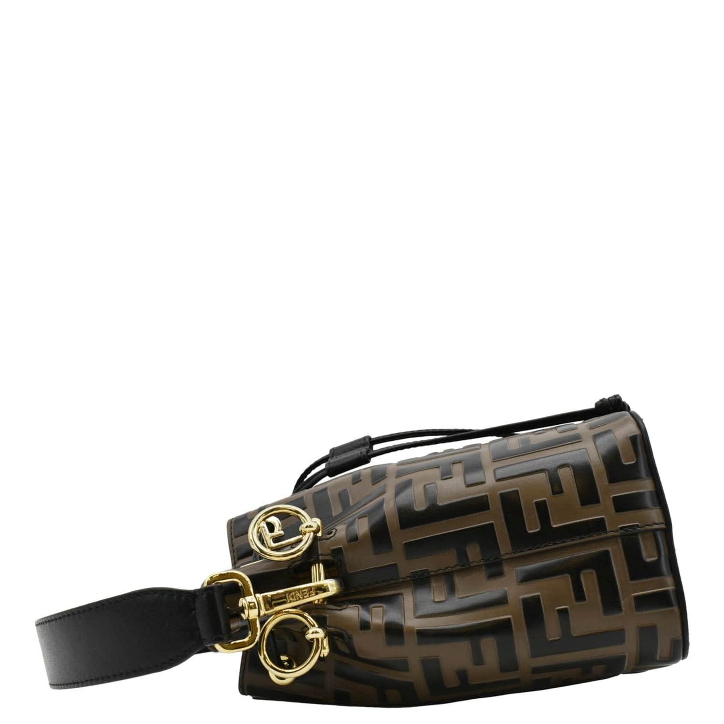 Fendi Mon Tresor Leather Brown Crossbody Style 3