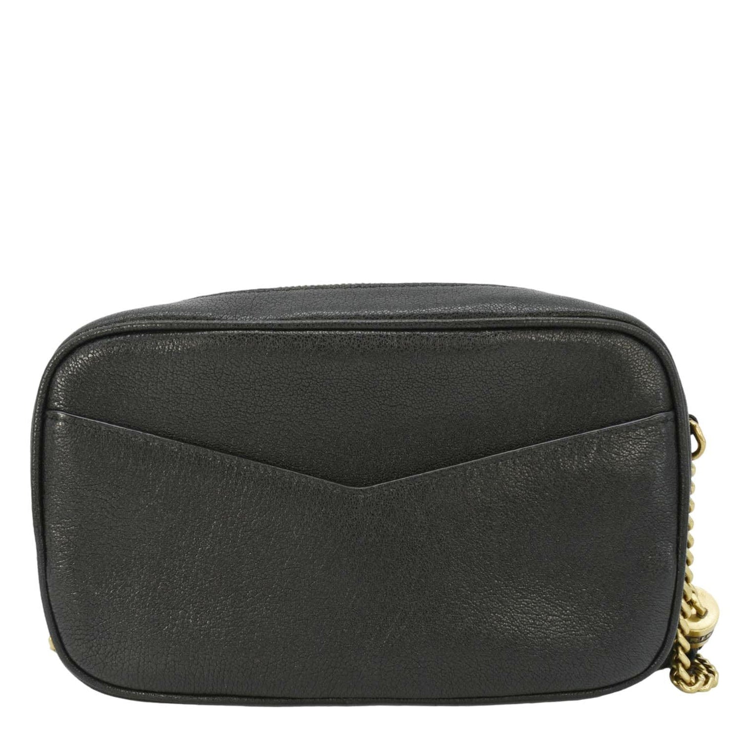 Saint Laurent Lou Leather Black Crossbody Style 36