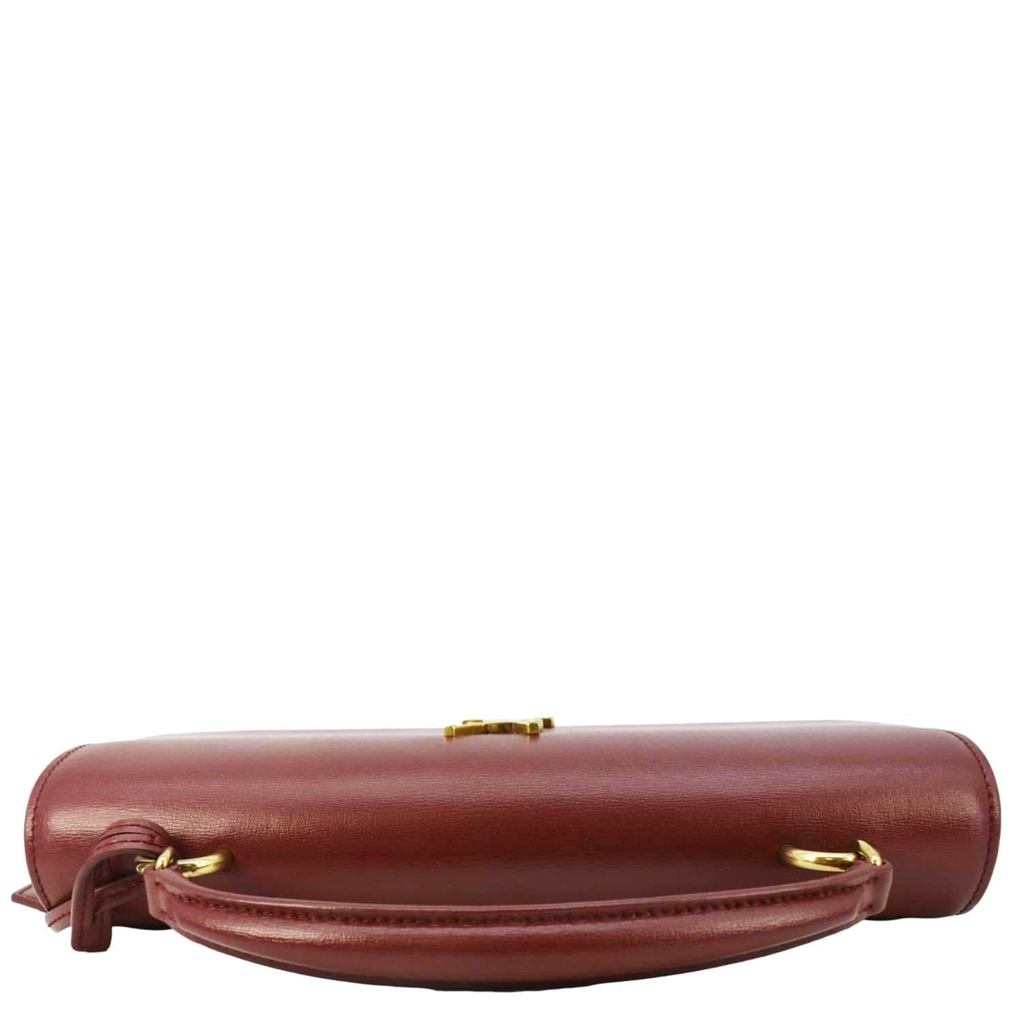 Saint Laurent Sunset Leather Red Shoulder Bag Style 2