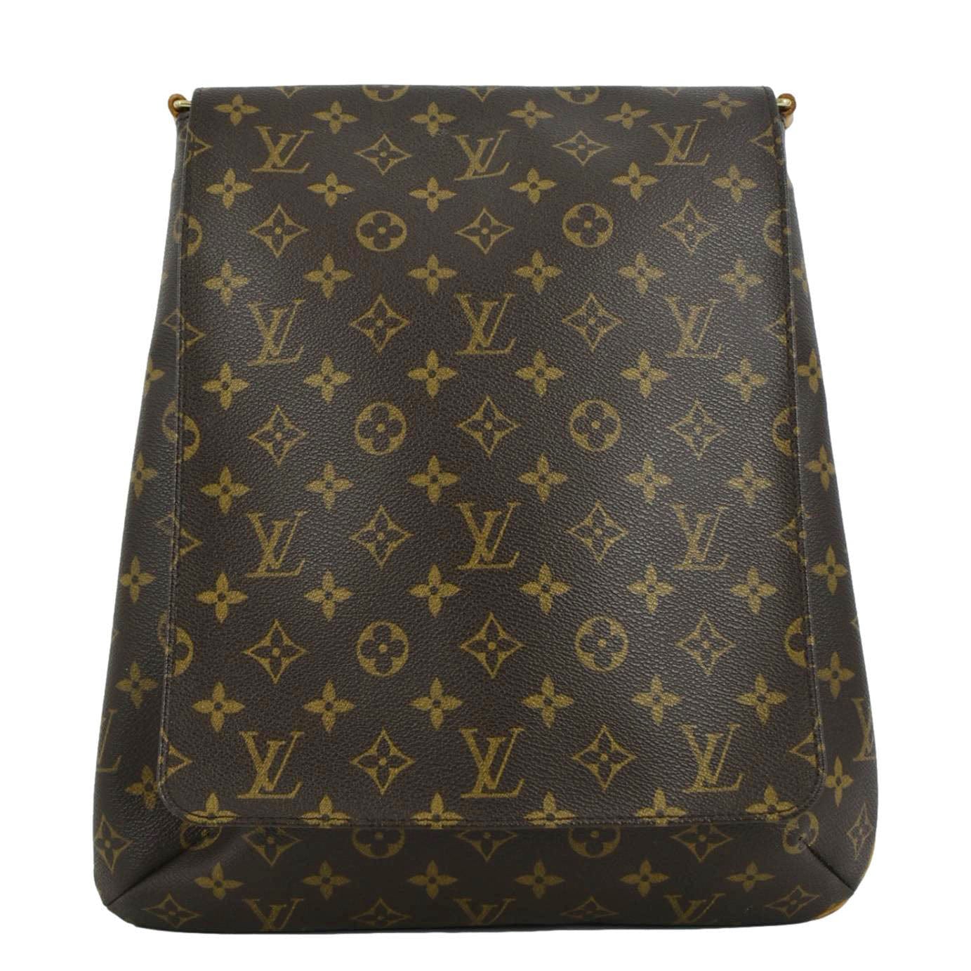 LOUIS VUITTON M tte Salsa GM Monogram Canvas Crossbody Bag Brown