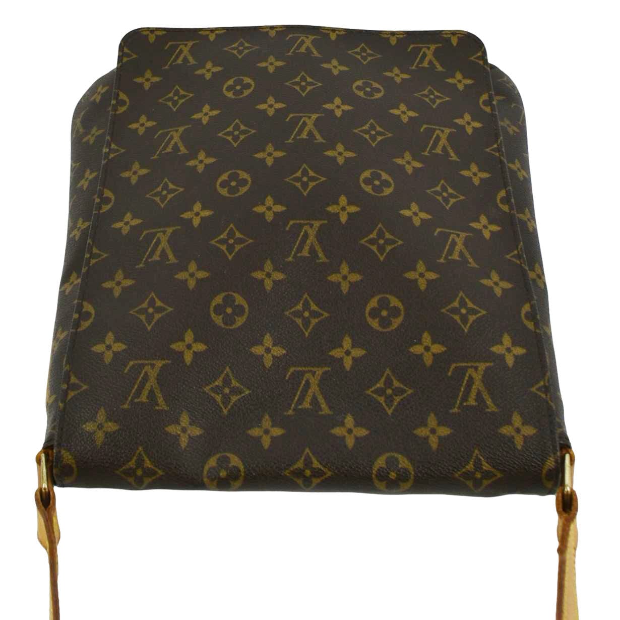 LOUIS VUITTON M tte Salsa GM Monogram Canvas Crossbody Bag Brown