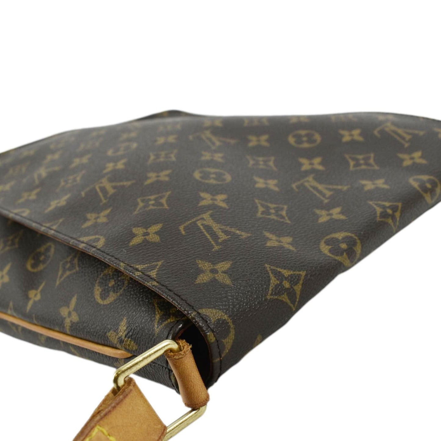 LOUIS VUITTON M tte Salsa GM Monogram Canvas Crossbody Bag Brown