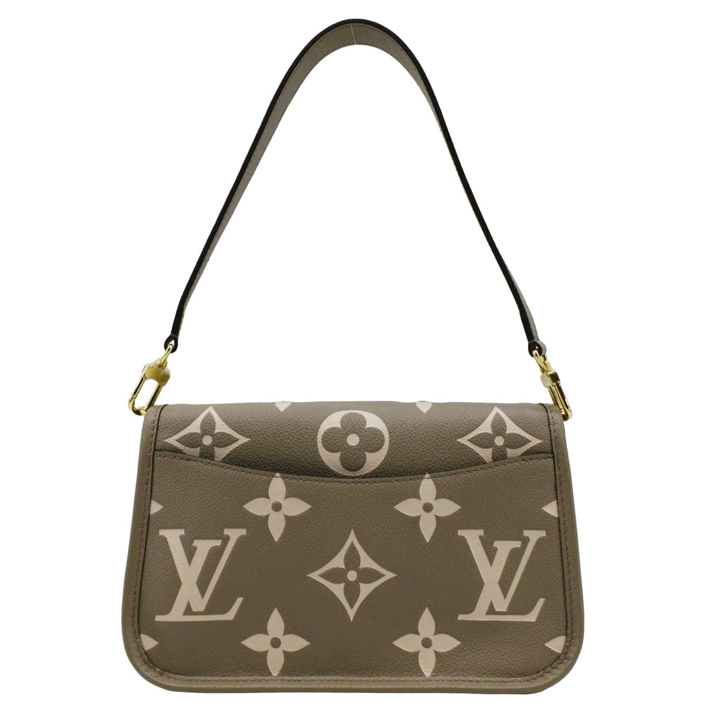 LOUIS VUITTON Diane Empreinte Monogram Leather Shoulder Bag Bicolor