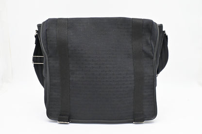 Dior Messenger Bag in Black Canvas