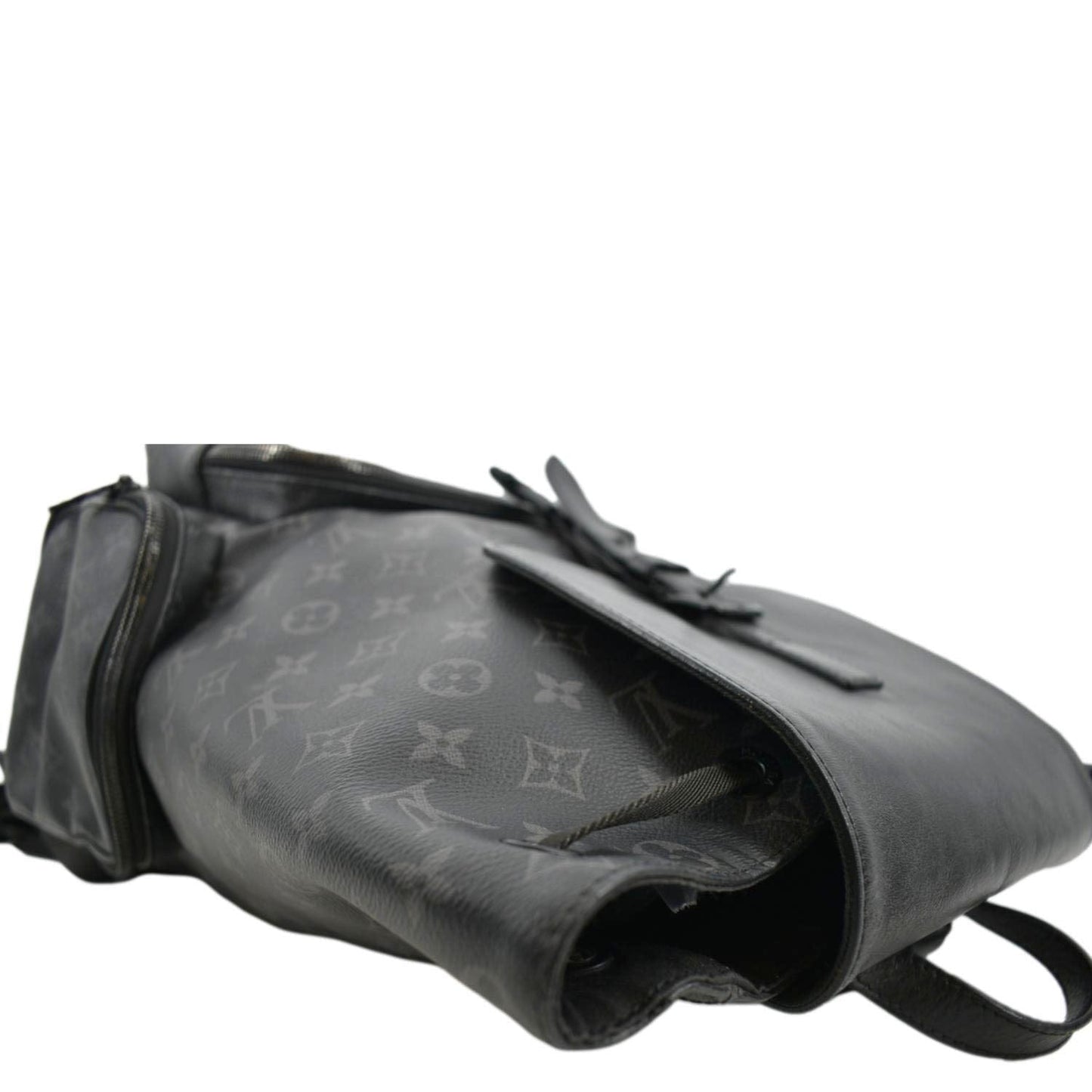 LOUIS VUITTON Trio Mnogram Eclipse Backpack Bag Black