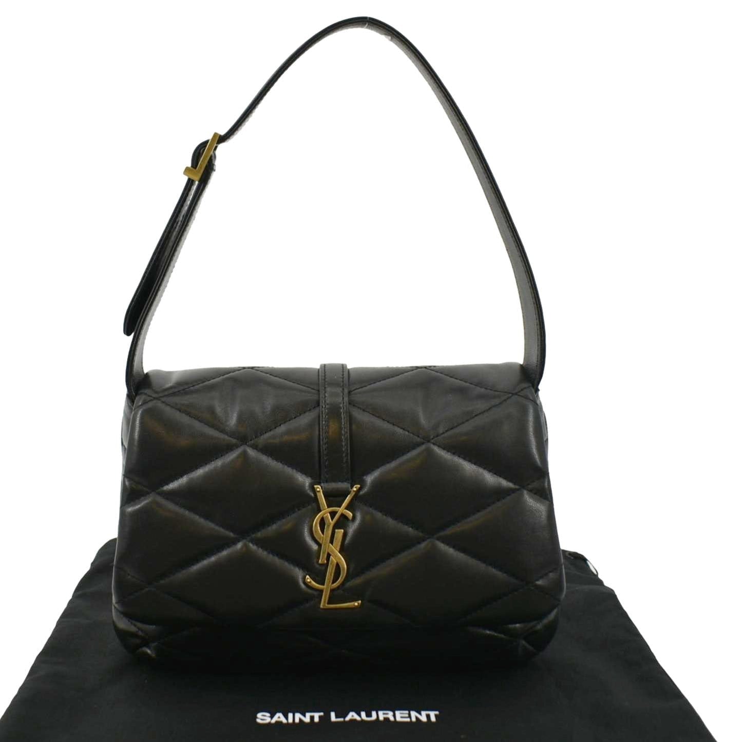 Saint Laurent Leather Black Shoulder Bag Style 9