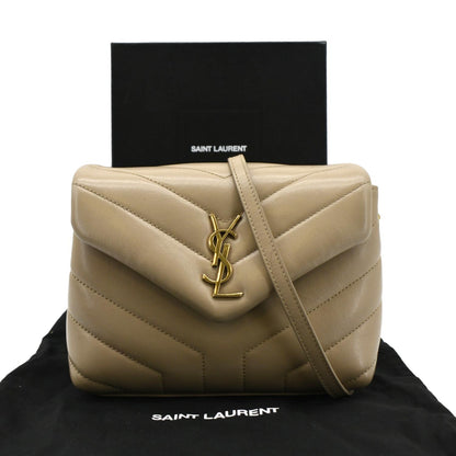 Saint Laurent Loulou Leather Brown Crossbody