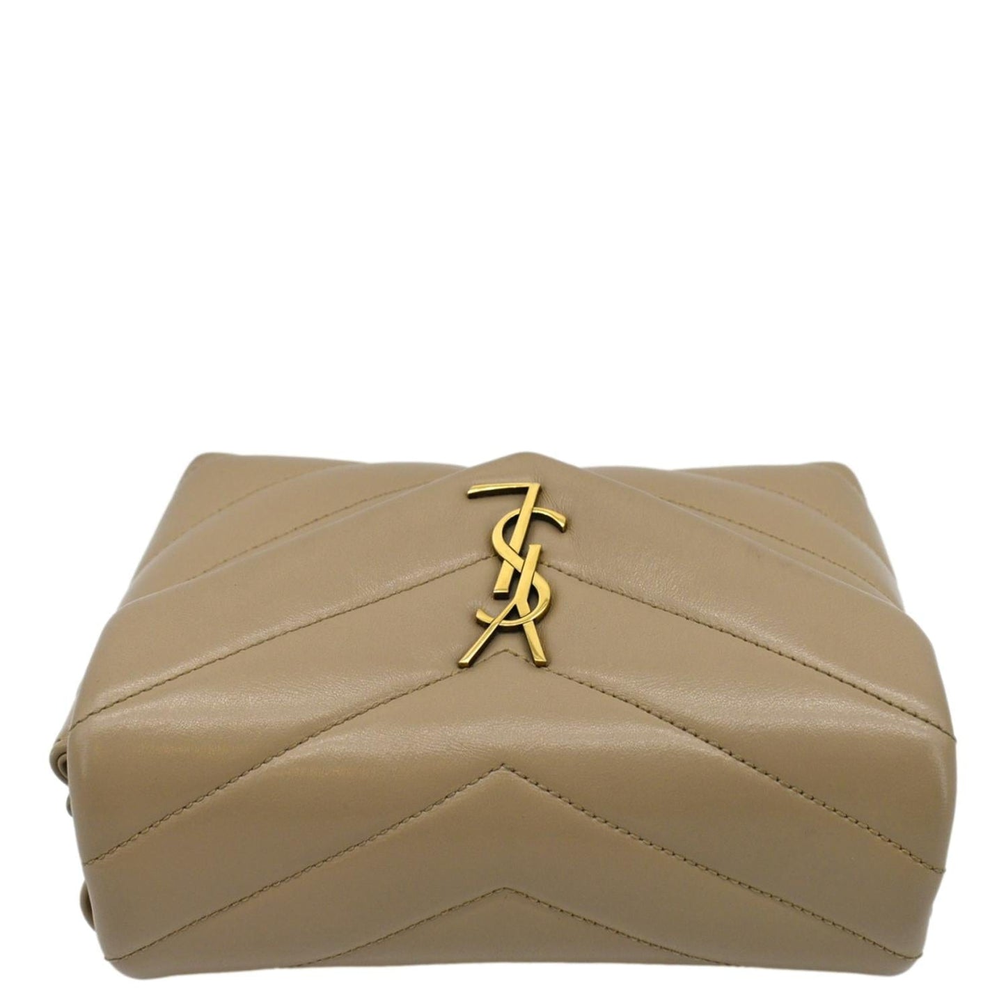 Saint Laurent Loulou Leather Brown Crossbody
