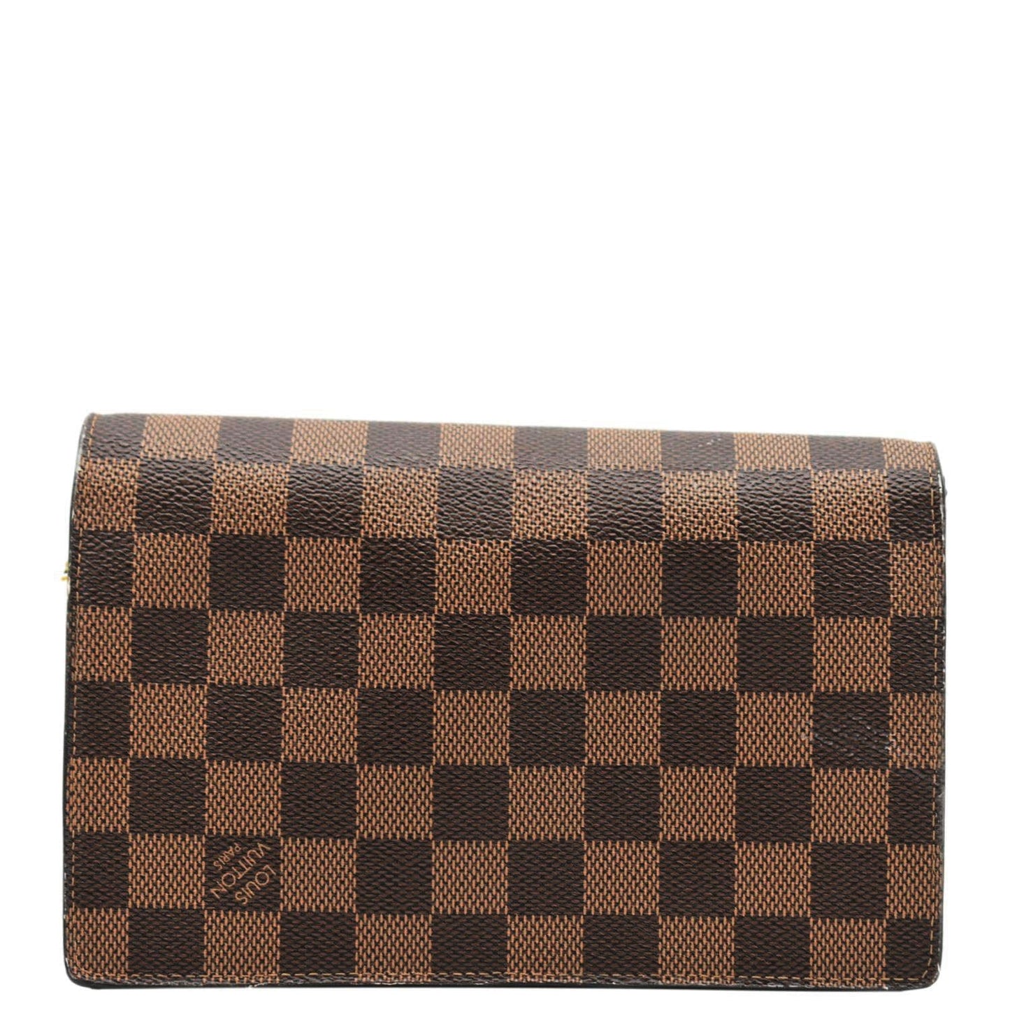 LOUIS VUITTON Vavin PM Damier Ebene Shoulder Bag Brown