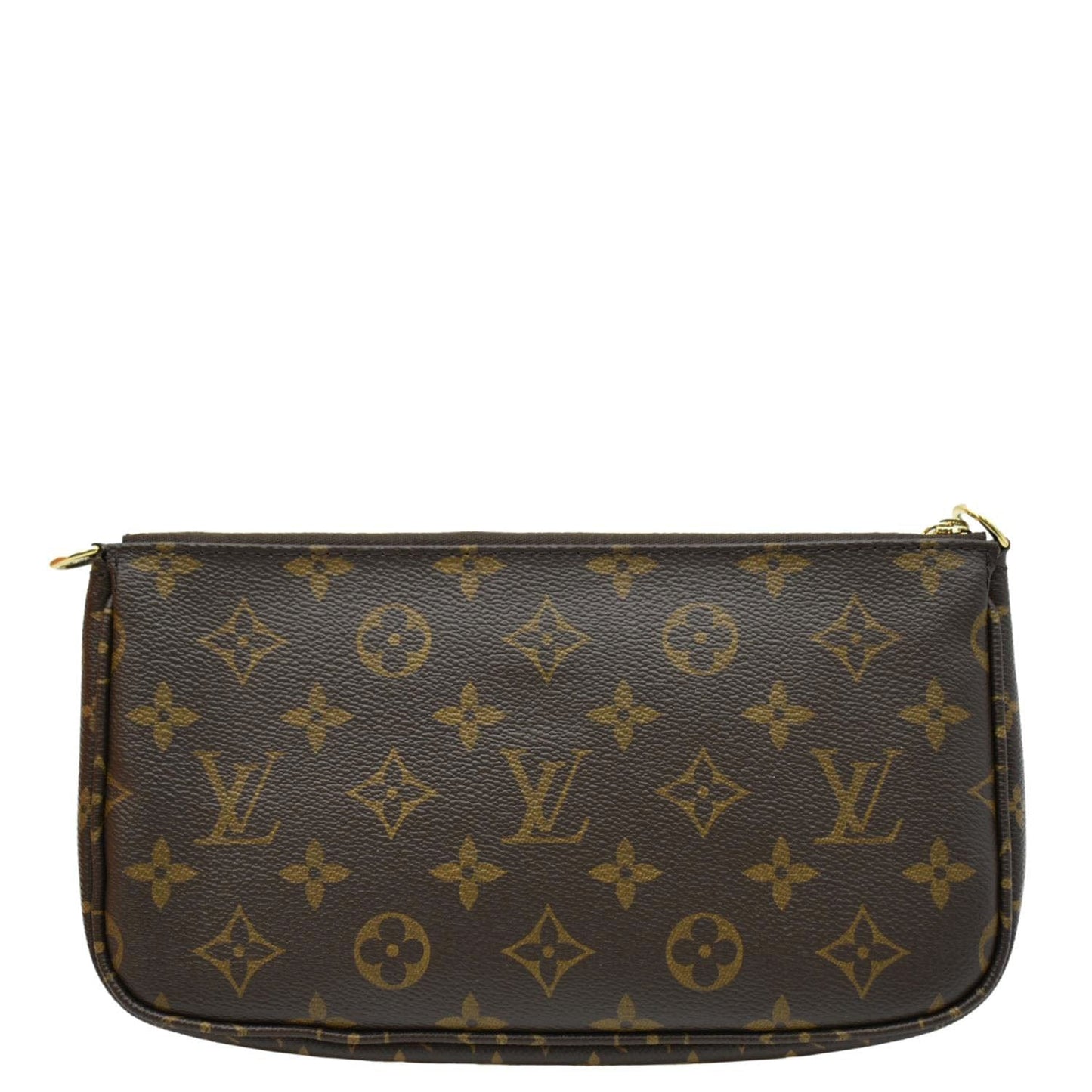 LOUIS VUITTON Multi Pochette Accessoires Monogram Canvas Crossbody Bag Brown