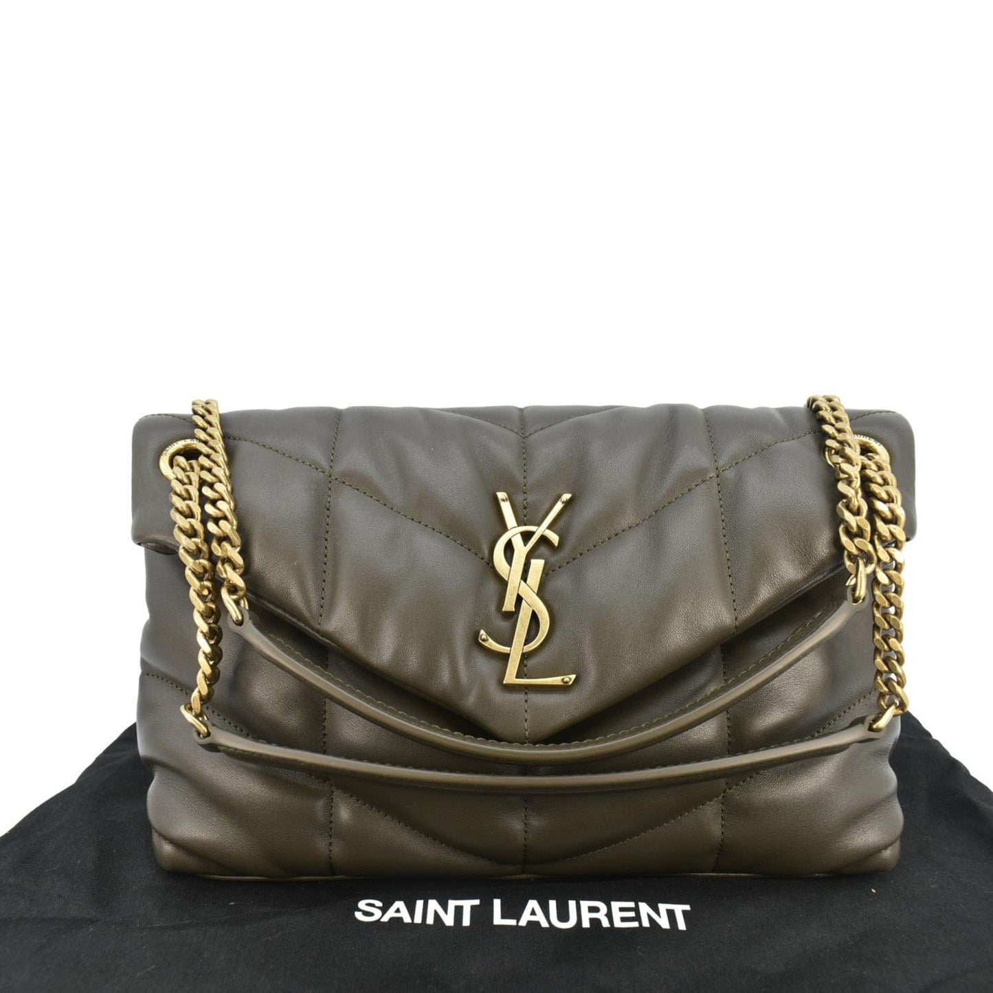 Saint Laurent Loulou Leather Red Crossbody Style 9
