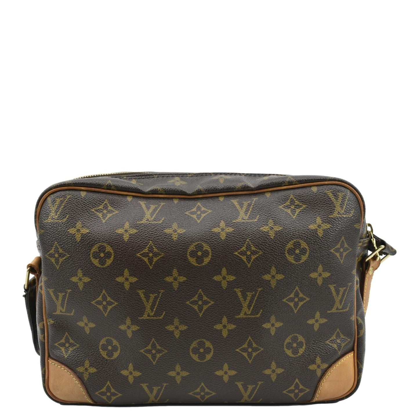 LOUIS VUITTON Nile Monogram Canvas Crossbody Shoulder Bag