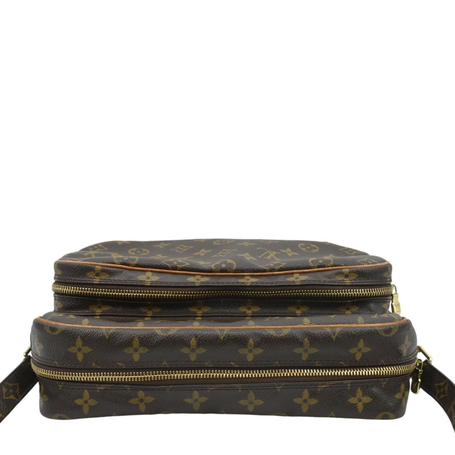 LOUIS VUITTON Nile Monogram Canvas Crossbody Shoulder Bag