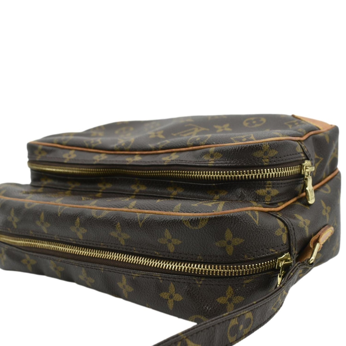 LOUIS VUITTON Nile Monogram Canvas Crossbody Shoulder Bag