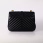 Saint Laurent Small College Black