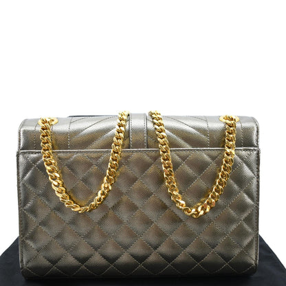 Saint Laurent Envelope Leather Red Shoulder Bag Style 7