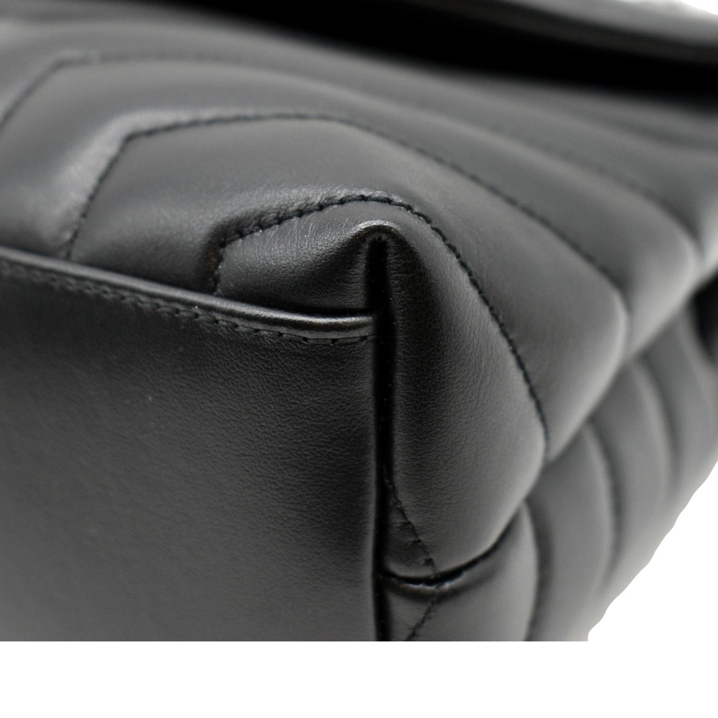 Saint Laurent Loulou Leather Black Shoulder Bag Style 5