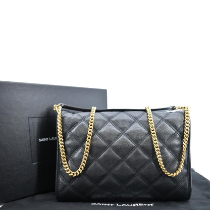 Saint Laurent Leather Black Shoulder Bag Style 4