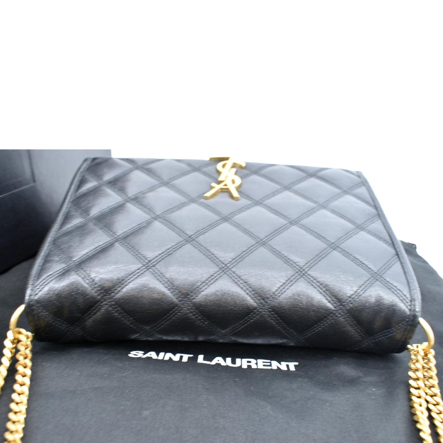 Saint Laurent Leather Black Shoulder Bag Style 4