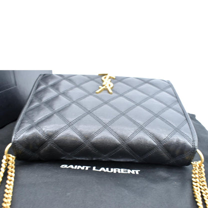 Saint Laurent Leather Black Shoulder Bag Style 4