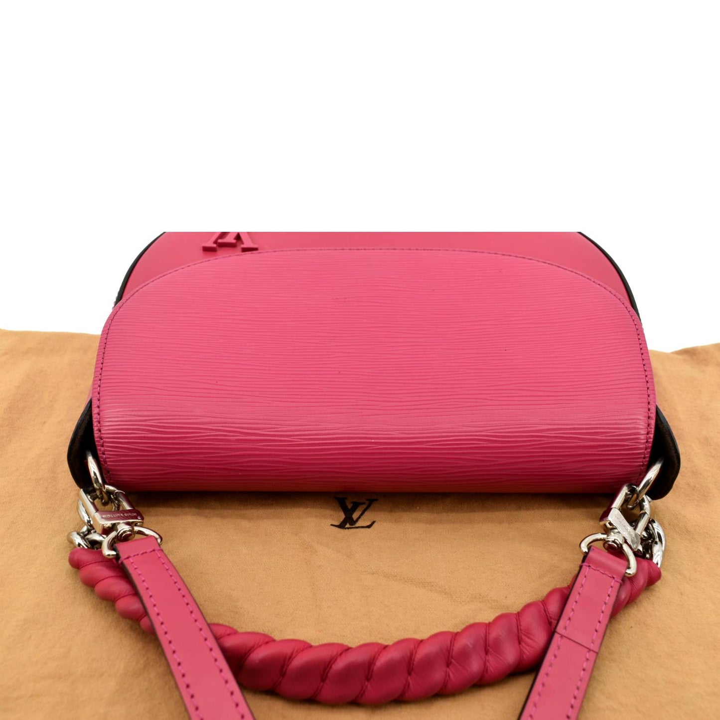 LOUIS VUITTON Luna Epi Leather Crossbody Bag Pink