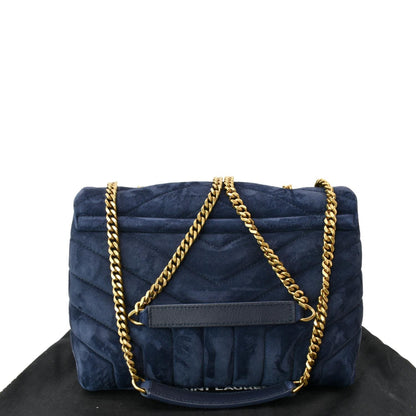 Saint Laurent Loulou Red Shoulder Bag